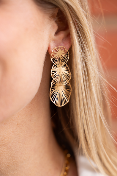 Starburst Earrings - Gold (13730807)